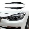 Auto Headlight Lamp Eyebrows Cover Trim Stickers For BMW 3 Series F30 F31 318i 320i 2012-2018 Car Eyelids Lids New ABS Carbon