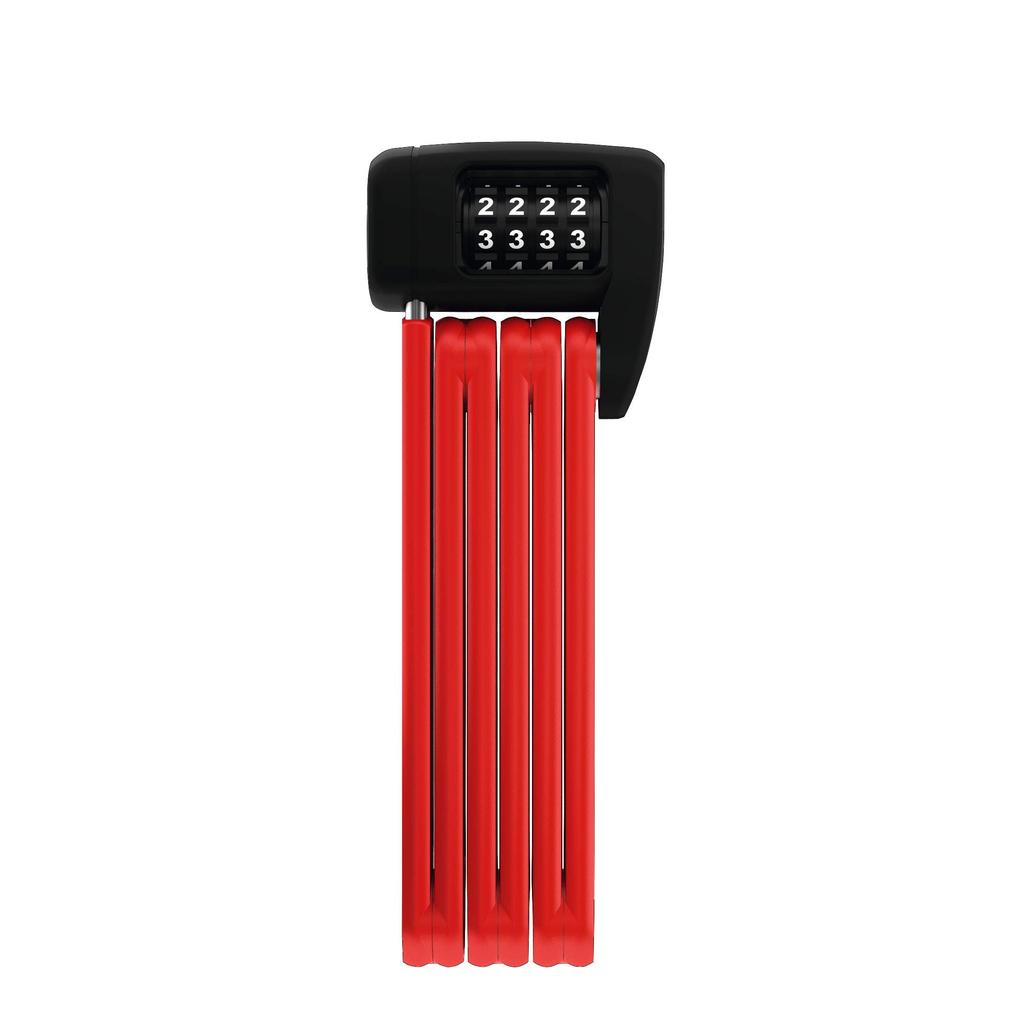 ABUS надежный немецкий велосипедный ключ складной устойчивый к ржавчине легкий складной замок лезвие замок циферблатный тип предотвращение краж уровень безопасности 7 BORDO LITE