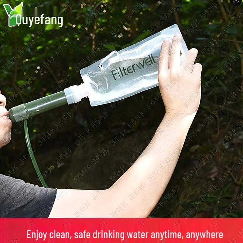 Портативный уличный фильтр для воды Quyebang