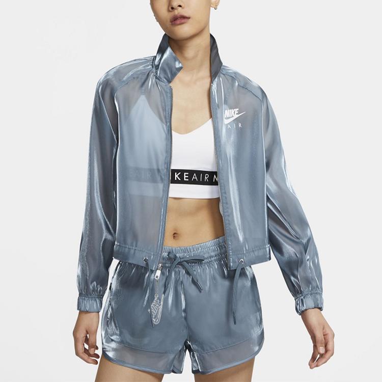 Nike Куртка женская флуоресцентно-синяя CU5545-031