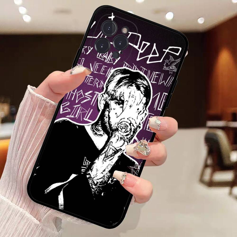 Чехол для телефона Emo Rapper Lil Peep Для iPhone 17 16 15 16e 14 13 12 11 Pro Max Plus Чехол Покрытие Coque