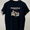 Мужские и женские футболки Vtg Turnstile - Светящиеся на плотном хлопке Черные Полный размер Мужчины Женщины Футболка BT493