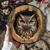 Винтажное Металлическое Настенное Искусство Сова Рустик Домашний Декор Кухня Гостиная