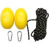 Buoy Ball Float Leash with Clip Rope 30 Ft. Marine Rope Tow Line Easy To Use for Fishing Drift Sea Anchors System