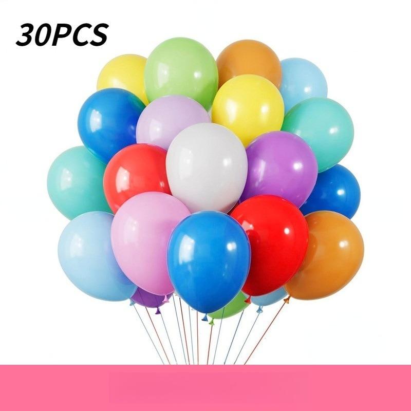 10 inch 30Pcs glitter paper scraps balloon set decoration balloons Christmas Halloween birthday holiday