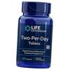 Мультивитамины Дважды в День, Two-Per-Day Tablets, Life Extension  60таб (36346001)