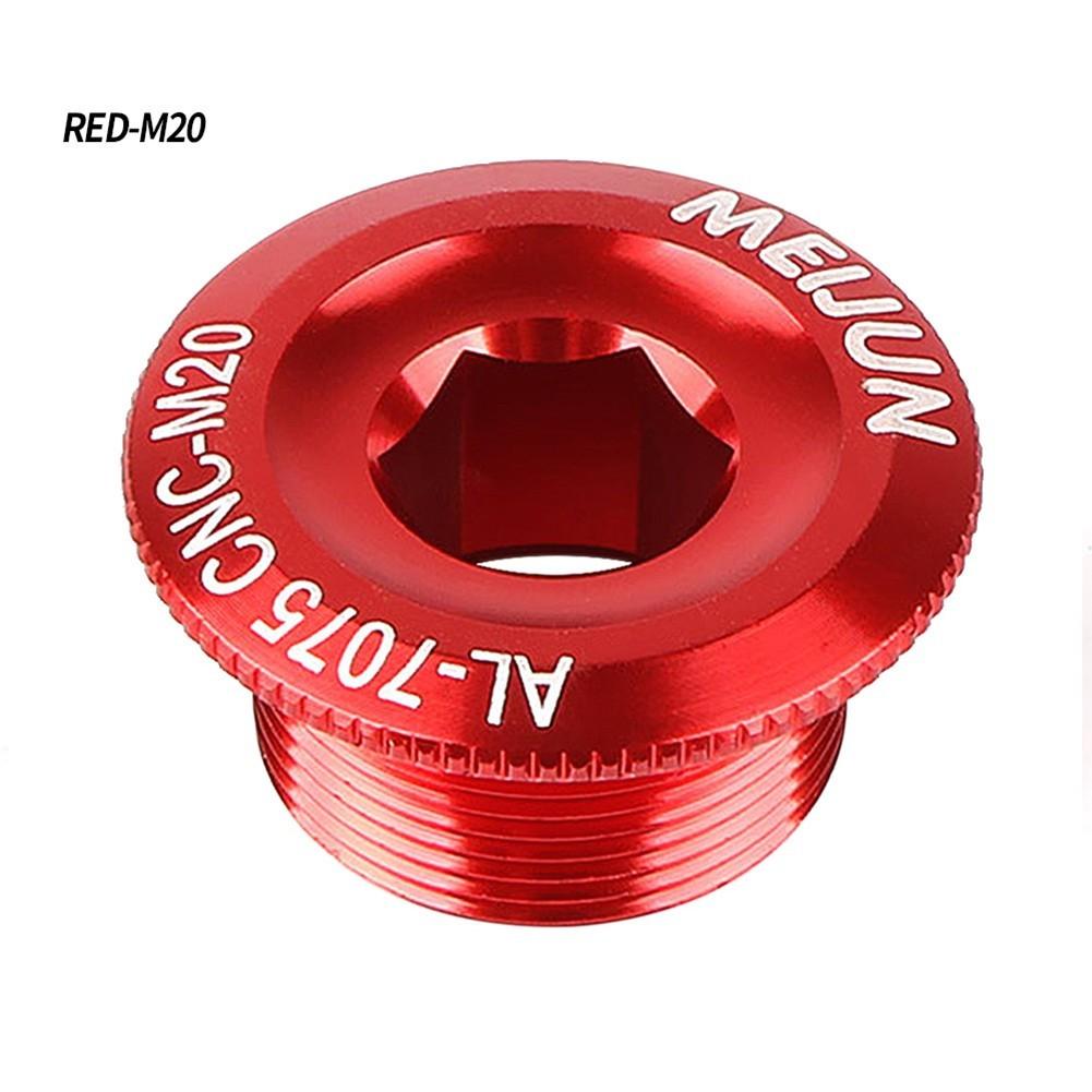 Upgrade Your Bike's Crankset with Crankset Screws Cap M20 Compatibility