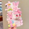 14Pcs Hairpin Sets Cartoon Hairclips Cute Pins Princess Broken Hairpin Headwear Hair Accessories