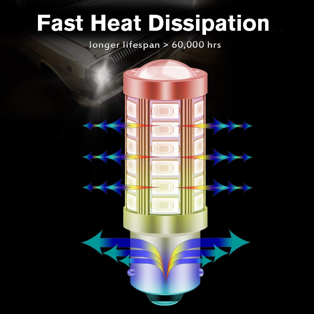 KATUR 2 шт. BAU15S 7507 1156PY P21W 5630 33 SMD красный 900 люмен 8000K супер яркий светодиодный указатель поворота стоп-сигнала лампа 12 В 3,6 Вт