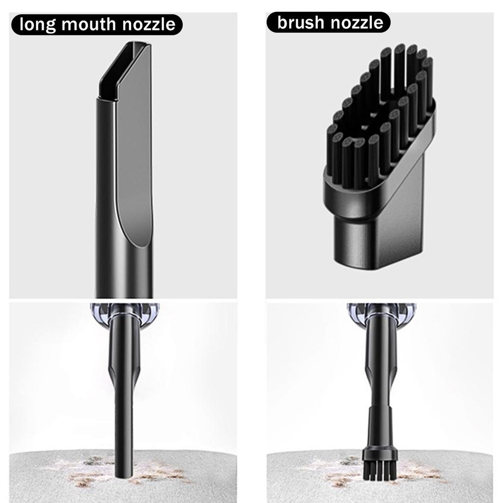 Беспроводной автомобильный пылесос 120 Вт 9000 Па, ручной, аккумуляторный, для дома и автомобиля, мини-пылесос со встроенным аккумулятором