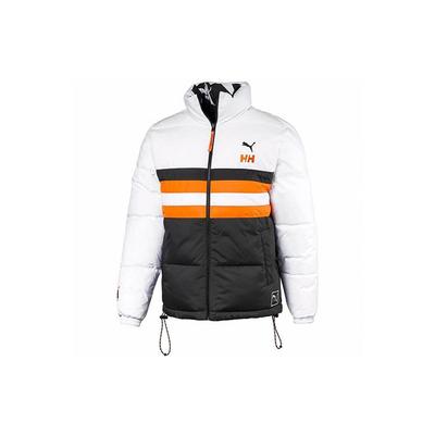 Puma X Helly Hansen Collaboration стойка воротник двусторонняя теплая хлопковая куртка унисекс верхняя одежда многоцветная 597081-01