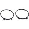Black 7'' Headlight Retaining Ring Headlamp Bezel for Jeep Wrangler JK 2007-2018