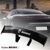 Car Rear Spoiler Mini Spoiler Wing Small Tail Emblem Sticker Decoration For Dacia Clio Laguna 2 Megane 3 Duster Logan Captur