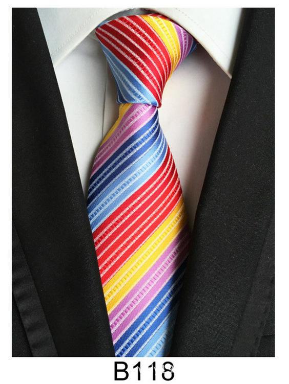 Мужской галстук ручной работы из полиэстерового шелка – повседневный, официальный или профессиональный