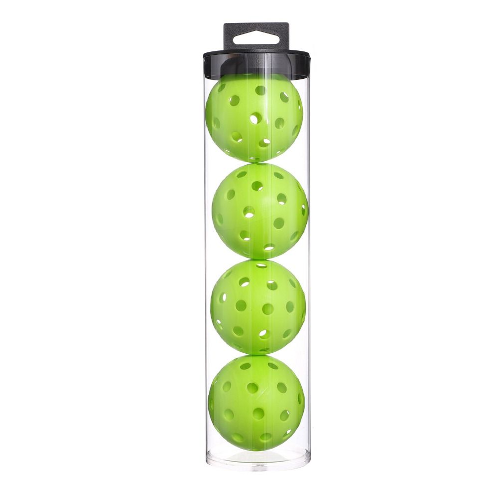 Clear Cylindrical 40 Holes Pickleball Storage Tube Pickleball Training Ball Tournament Play