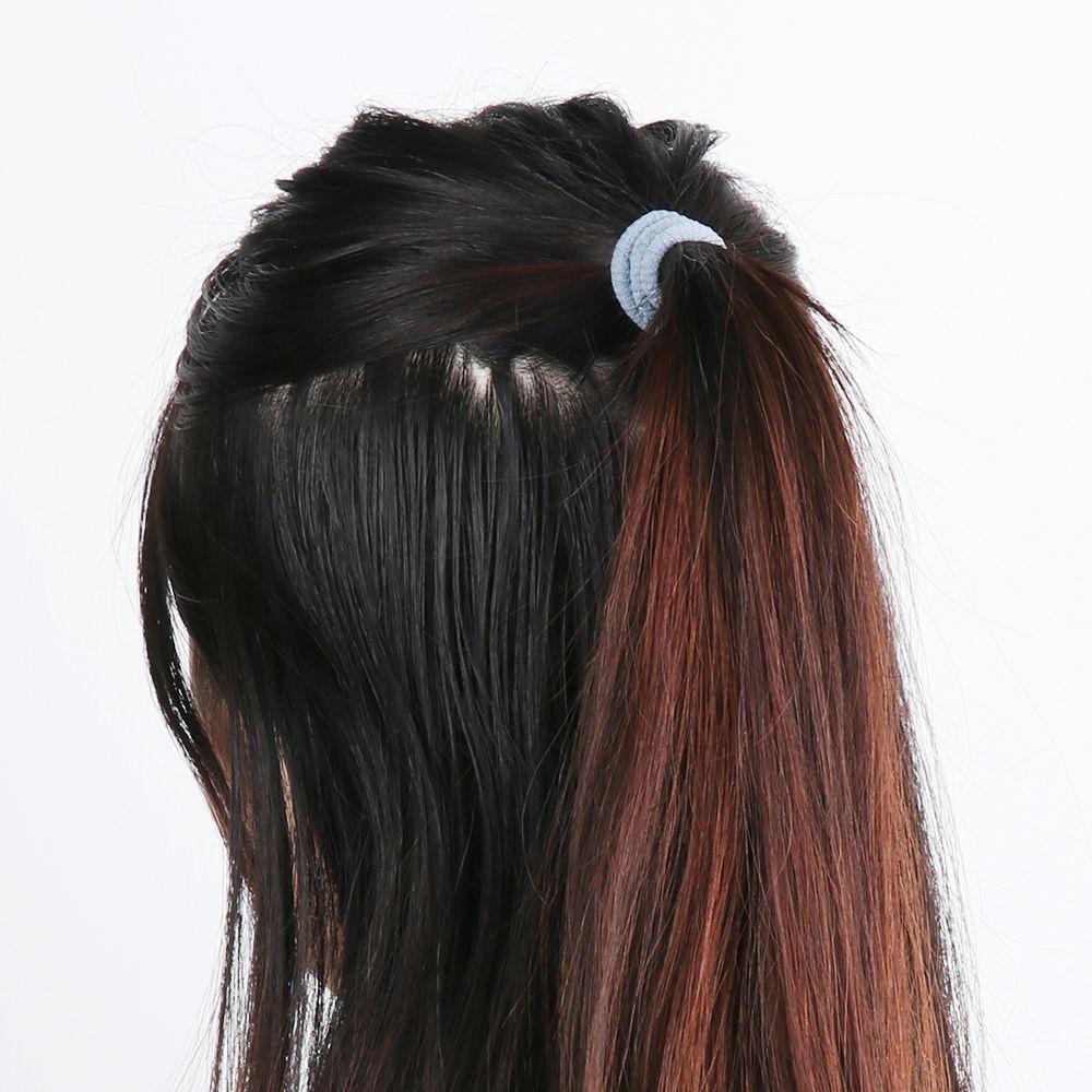 Женская Мода Веревочная Эластичная Завязка Повязка на Голову Держатель для Хвоста Дамская Повязка для Волос Резинка для Волос