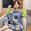 Spring and Autumn Children's Pajamas Homewear Suit Korean Boys Fall and Winter Pajamas Homewear Children's Cartoon Homewear Suit