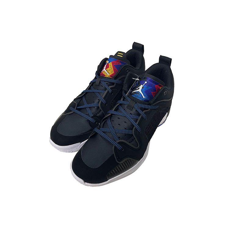 Мужские кроссовки Air Jordan 37 Low PF Nothing But Net черные университетски-красные Bright-Concord DQ4123-061