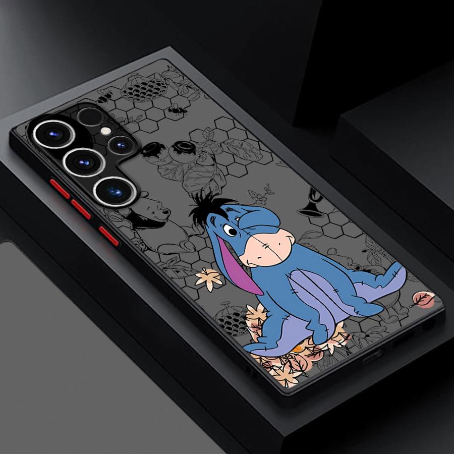 Pooh Bear Piglet Case for Samsung Galaxy S26 S23 FE S24 Plus S20 Note 20 10+ S22 S21 S25 Ultra Funda Phone Cover