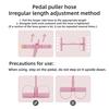 4/6-трубчатая педальная лента сопротивления с ручкой многофункциональная эластичная йога-трос для приседаний для мужчин и женщин натяжитель педалей тренажер тренировочное оборудование