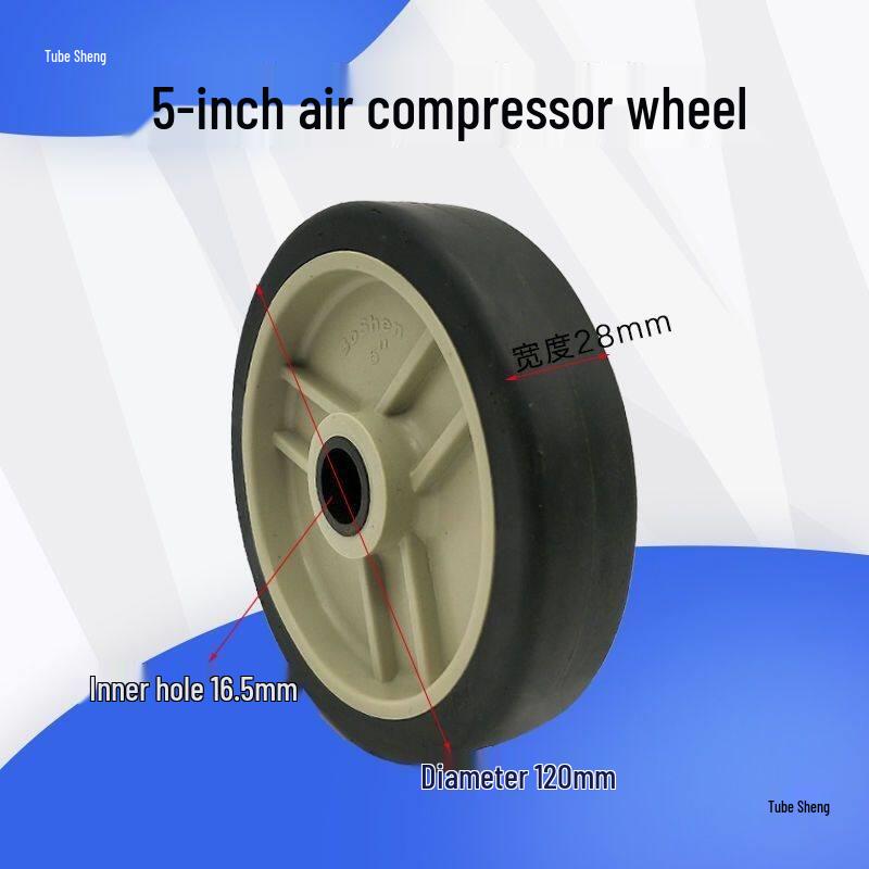 4568 Inch Air Compressor Foam Cleaning and Inflation Pump with Plastic Wheel