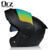 Full Face Motorcycle Helmet With Dual Visor Men Women ABS Material Ventilated Riding Gear