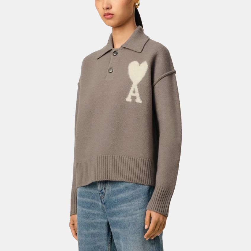 AMIPARIS Paris Ami De Coeur Polo Jumper UPL390KN0090-0957