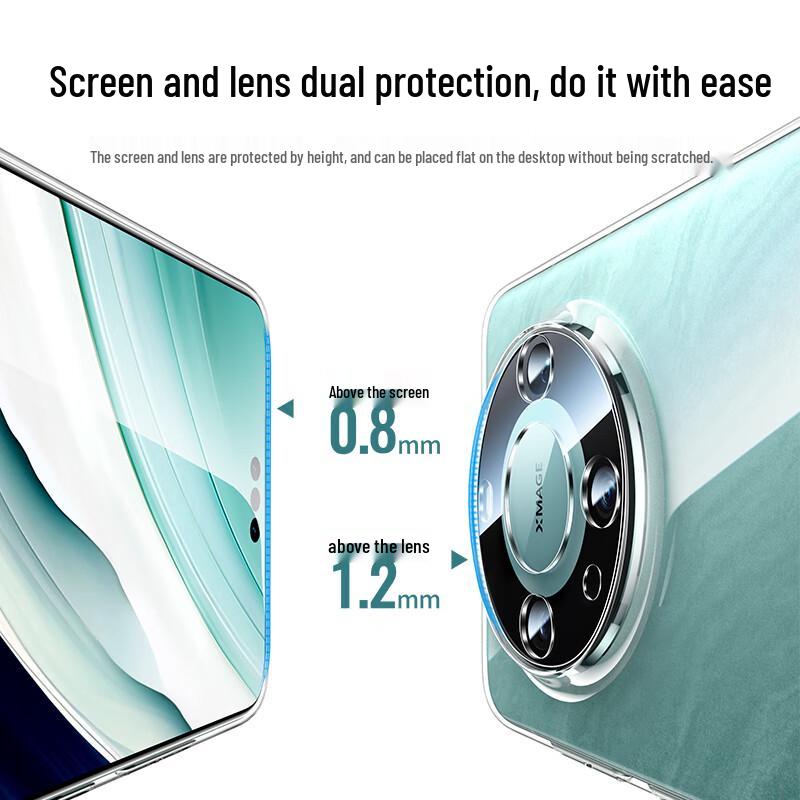 UGREEN Transparent TPU Airbag Phone Case for Huawei Mate60 Pro/Pro+