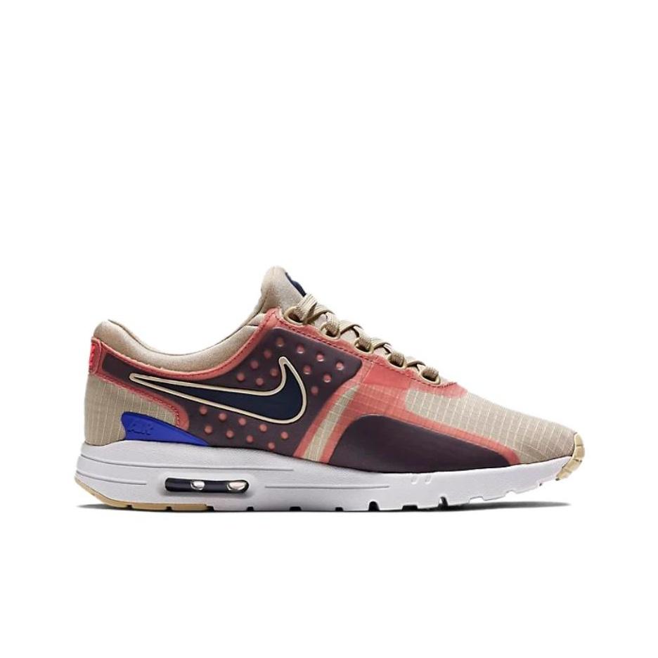 Nike Женские Air Max Zero SI Женские Овсяный Бинарный Синий Белый Парамаунт Синий 881173-101
