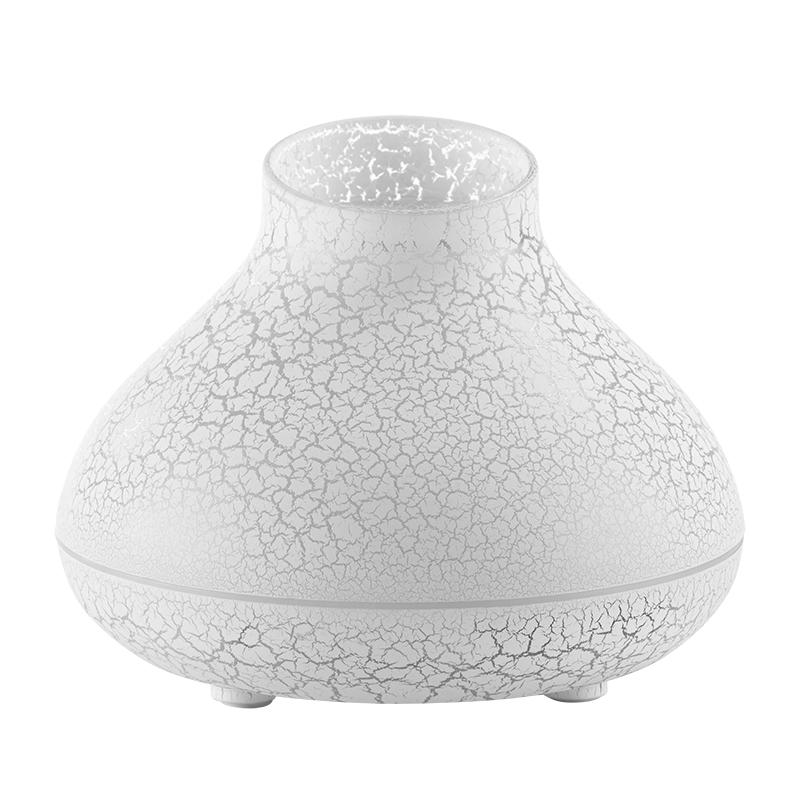 2024 New Crack Flame Aromatherapy Machine Colorful Night Light Can Be Added with Essential Oils Bedroom Charging Decoration