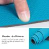 Tapis de Yoga - Non spécifié - 183x61x0.6 cm - Bleu Clair - Antidérapant - TPE recyclable