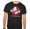 Ghostbusters Logo Finger Picture. Black T SHIRT -859-