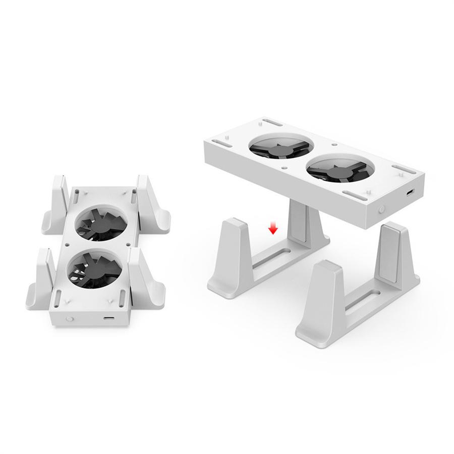 Комплект основания охлаждающего вентилятора с нескользящим держателем + USB для игровой консоли Xbox Series S