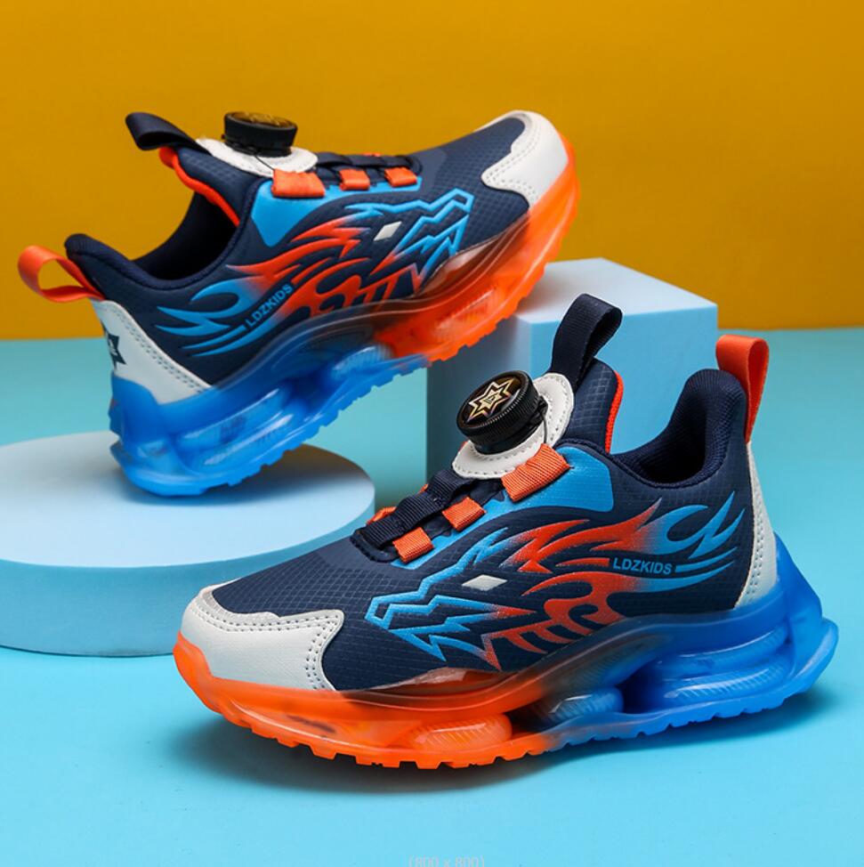 Fashion Fashion Children Running Shoes Boys Sneaker 2024 New Sports Tennis Sneaker Spring Kids Casual Sneaker for Boy Outdoor Sport Shoe