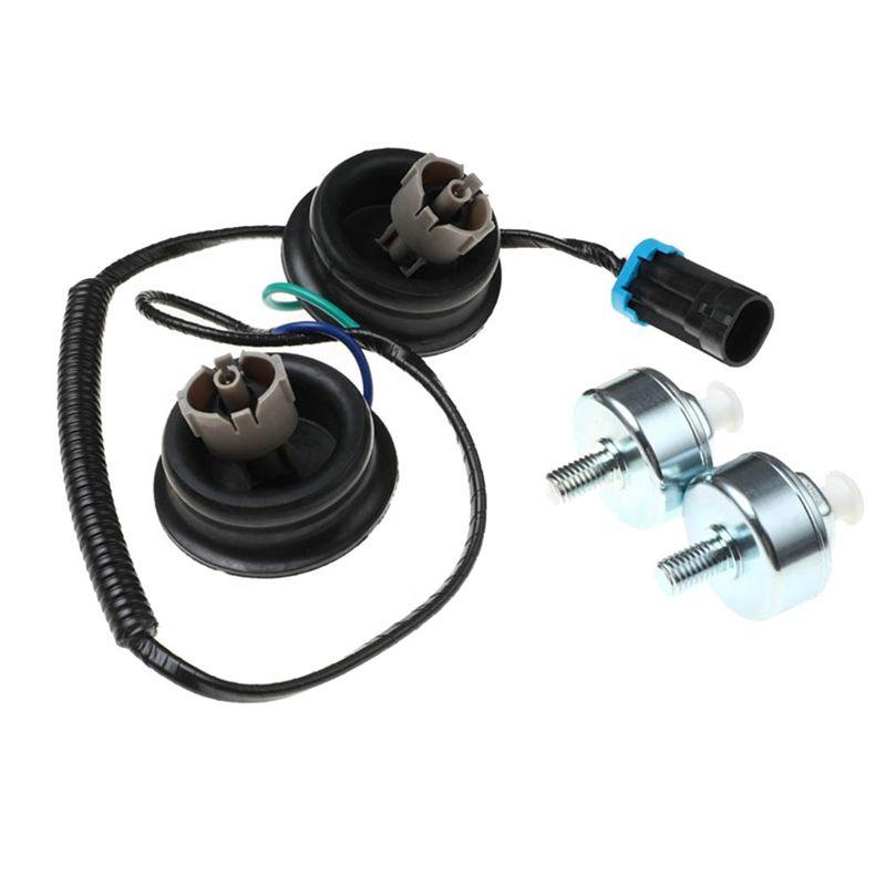 L37A-Knock Sensor Wire Harness Kit With Intake Manifold Gasket Kit For Silverado Sierra Parts 12601822 213-3521 89060413 1258986