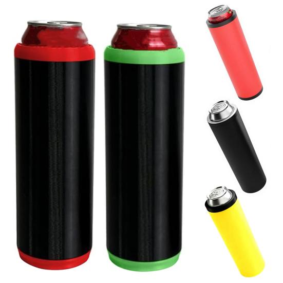 Dual Can Holder with Quick Soda Can Cooler Insulated Beverage Reload 2 Beer Holder Outdoor