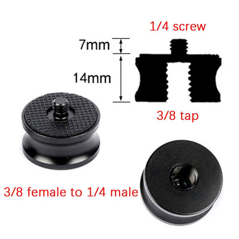 Camera Accessories Camera Conversion Screw 5/8 To 3/8 To 1/4 Inch Adapter Mount