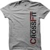 CROSSFIT функциональный тренинг ТРЕНАЖЕРНЫЙ зал фитнес WOD хлопковая футболка 9027