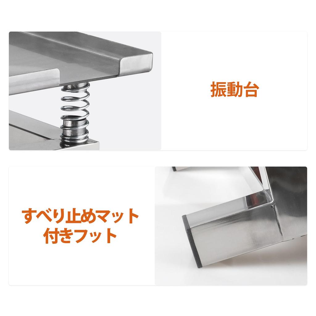 JTVTW Маленький вибратор Вибростенд для бетона Вибростол Испытательный вибрационный стол из нержавеющей стали 3600 об/мин 110 В