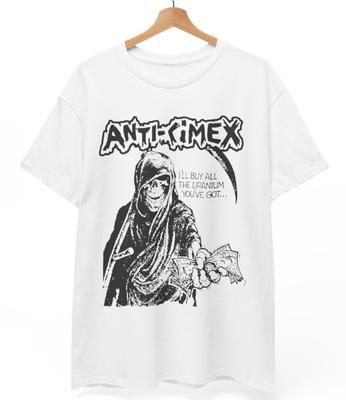 Футболка Anti Cimex Uranium Rock D-Beat Crust Punk Швеция Унисекс