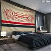 Arsenal F Custom Name Wall Tapestry Aesthetic Wall Hanging Printed Fabric Blanket Decorative Tapestries for Bedroom Living Room Home Decor