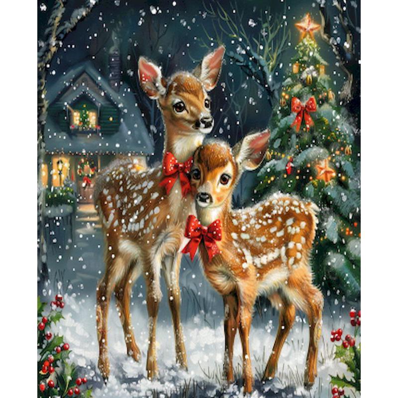 DIY 5D Алмазная картина Полная круглая Алмазная мозаика с изображением животных Ручная вышивка стразами Домашний декор Подарки