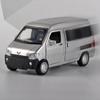 1/32 Scale Model Vehicles for Initial Letter WULING Fan MPV Metal Model Car Sound and Light Pull Back Toy Sophisticated Gift Choice