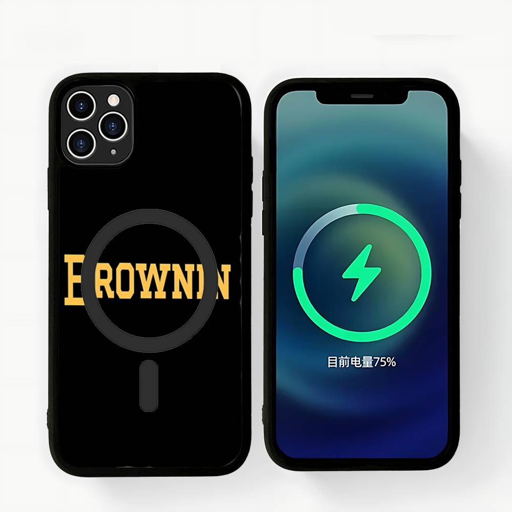 B-Browning Logo Phone Case For IPhone 13 14 15 11 12 16 17 Pro Max Plus Magsafe Magnetic Shell