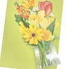 Sanrio Birthday Card Yellow Flowers In Transparent Vase Greeting Card Can Be Shipped Overseas BD109-2831701
