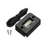 Digital Hour Meter Engine Gauge Hour Meter LCD Display  Inductive for Bike Motorcycle ATV Boat Gasoline Engine
