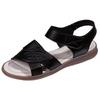 Soft Leather Soft Sole Beef Tendon Mother Sandals Women's 2025 Summer New Flat Bottom Middle-aged and Elderly Comfortable Fashion Women Non-slip