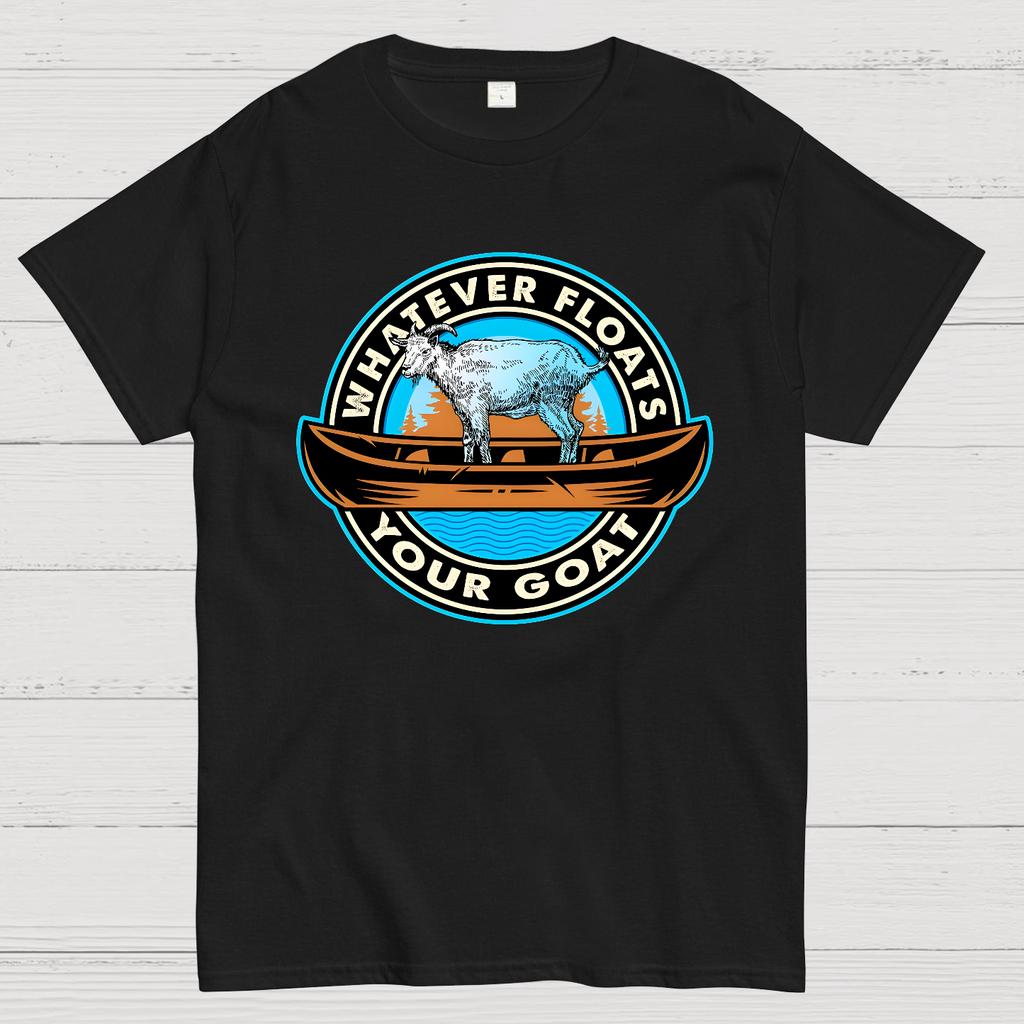Whatever Floats Your Goat Cotton Summer Casual Cool Loose T-Shirt