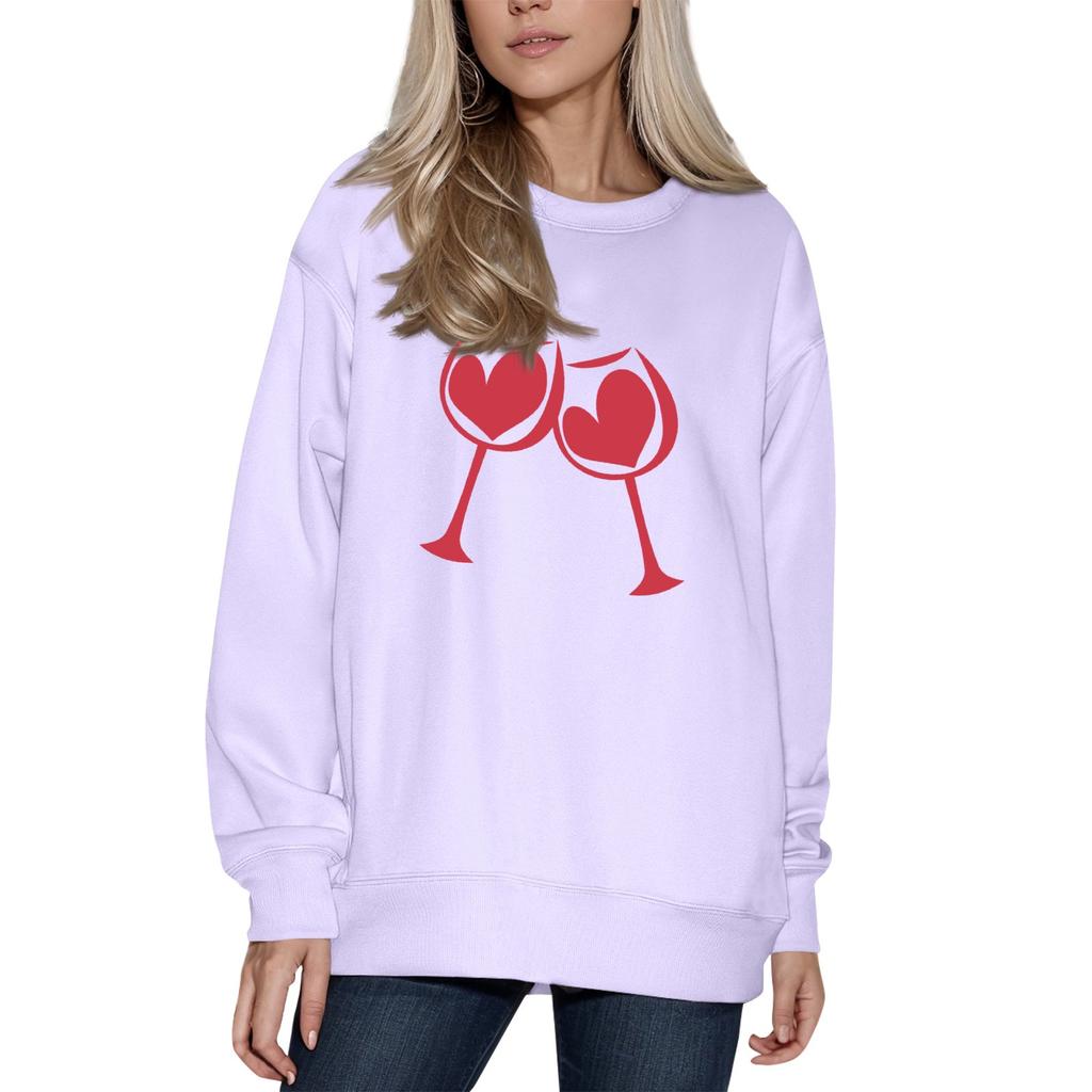 Женский модный принтованный свитер с длинным рукавом и круглым вырезом