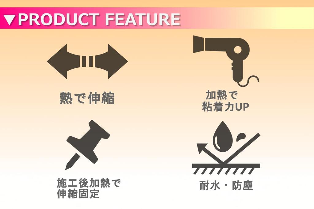 IlMondoMall Plain Wrapping Sheet with Air Grooves X Gloss (500 30cm, Yellow)